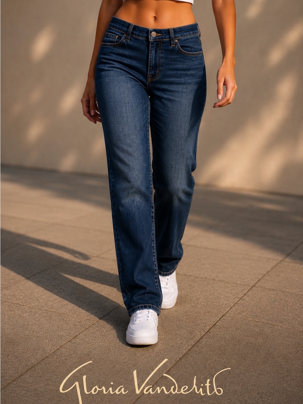 Gloria Vanderbilt Women's Indigo two pairs Jeans size 16